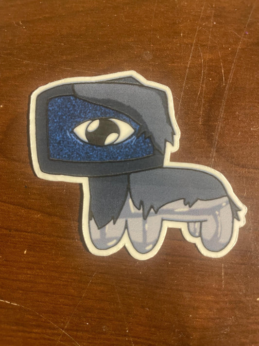 Sawyer TV Head Sticker