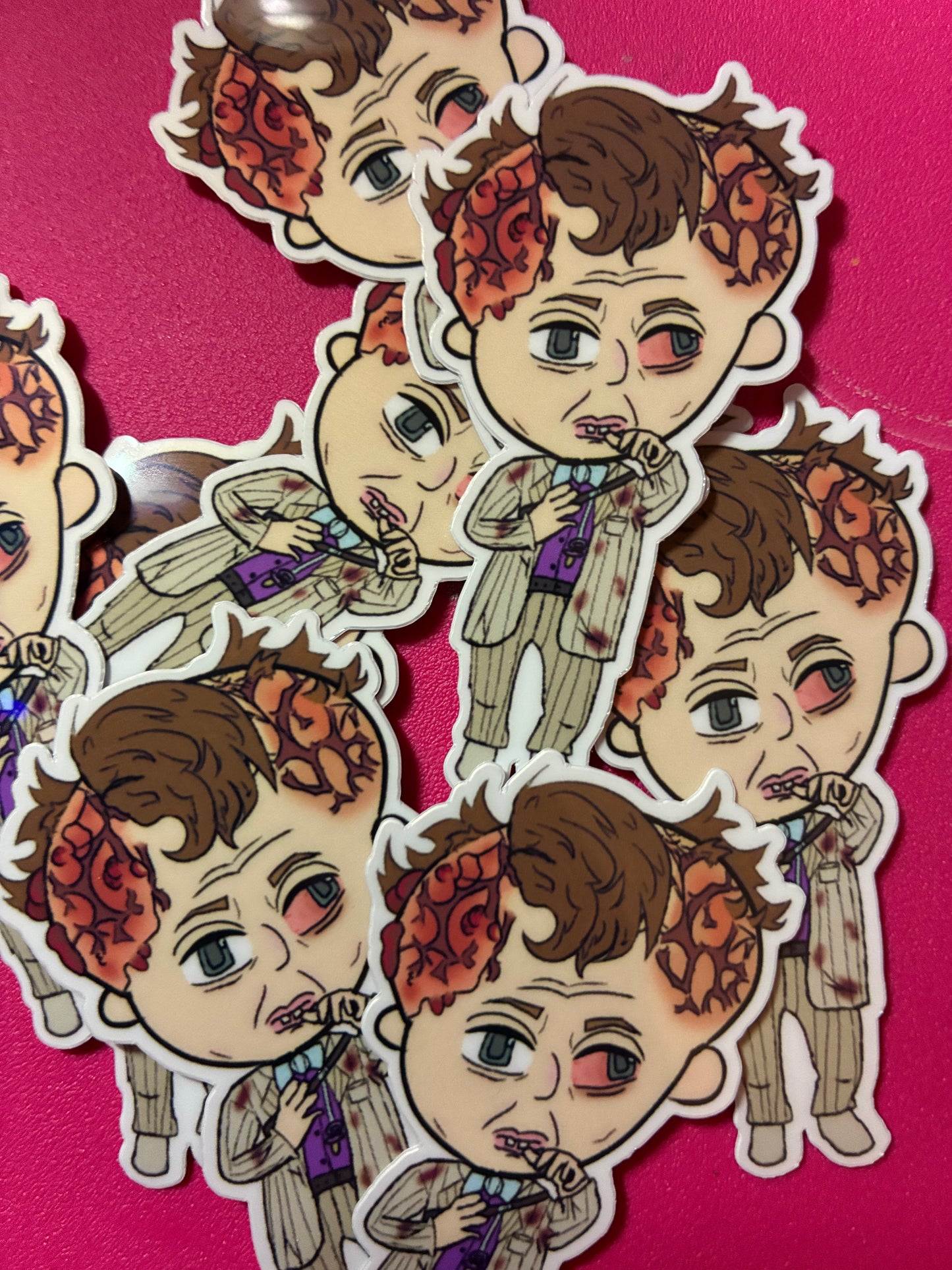 Baby man sticker