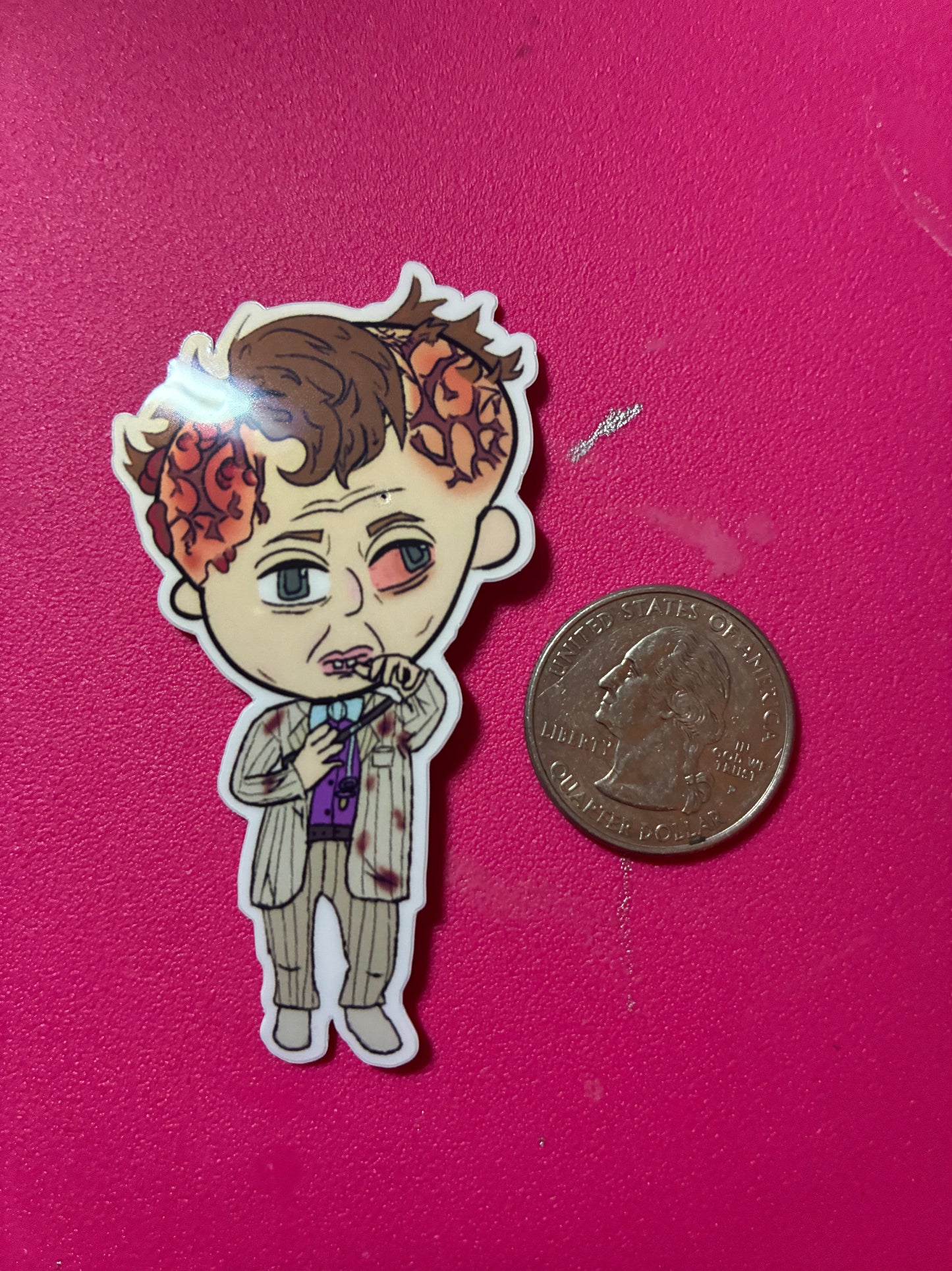 Baby man sticker