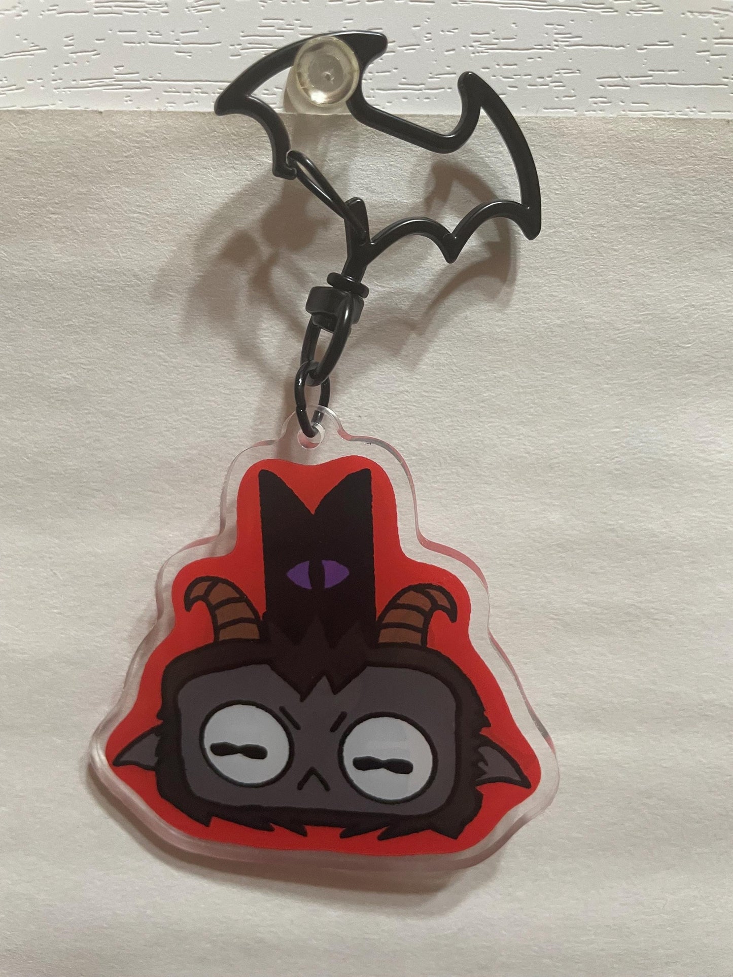 cult leader keychain (double sided)